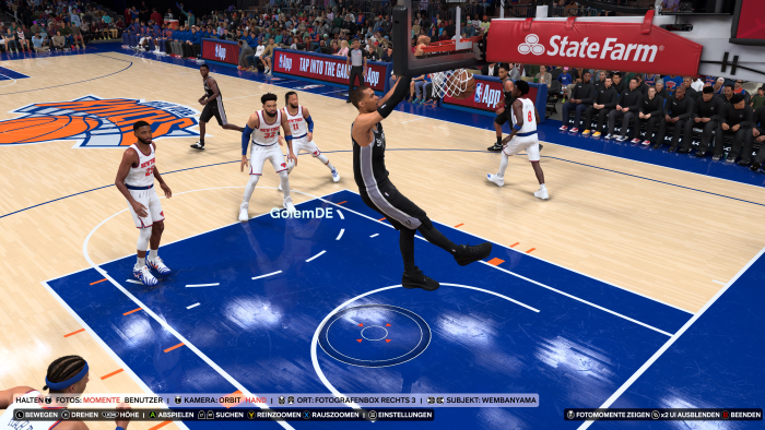 NBA 2K27 ohne DLSS 5 (Bild: 2K Games / Screenshot: Golem)